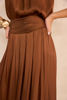 Picture of FLUID SATIN SKIRT VANINA